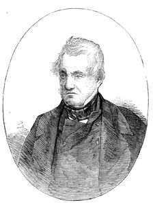 General Perronet Thompson, M.P. for Bradford - from a photograph by John Watkins, 1858. Creator: Unknown