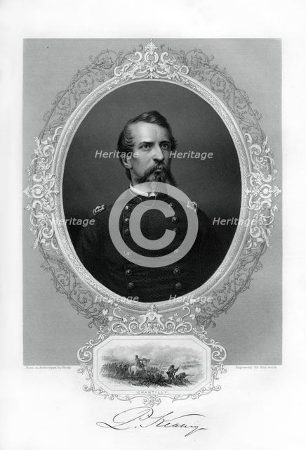 General Philip Kearny, US Army officer, 1862-1867. Artist: Unknown