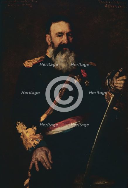 'General Piet Joubert, Commander-In-Chief of the Dutch South African Republic', 1890. (1914).  Creator: ThÃ©rÃ¨se Schwartze.