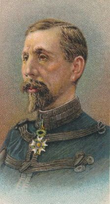 General Pierre Auguste Roques (1856-1920), French general and creator of the French air force, 1917