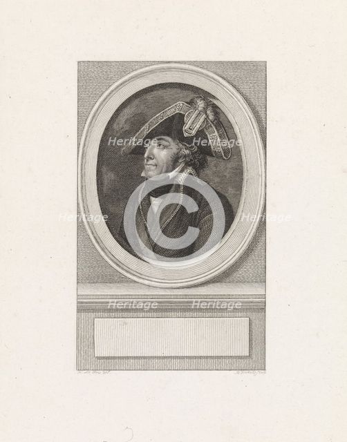 General Pierre Riel, marquis de Beurnonville (1752-1821), 1790s.