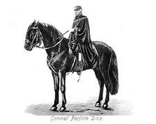 General Porfirio Diaz (1830-1915), President of Mexico, c1900s. Creator: Unknown