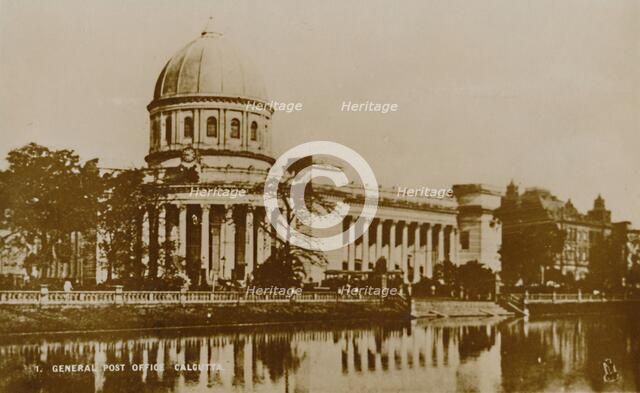 'General Post Office - Calcutta'.  Creator: Unknown.