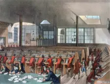 General Post Office, Lombard Street, London, 1808. Creator: Thomas Rowlandson