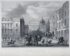 General Post Office, London, c1835. Artist: John Woods