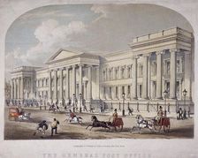General Post Office, London, c1840. Artist: Anon