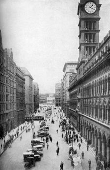 General Post Office, Martin Place, Sydney, New South Wales, Australia, c1924