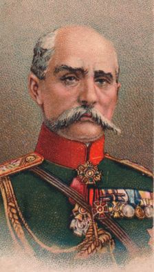 General Platon Lechitsky (1856-1921), Russian commander in the First World War, 1917