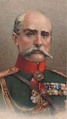 General Platon Lechitsky (1856-1921), Russian commander in the First World War, 1917