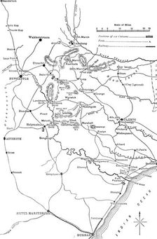 General Plan of the Operations in Zululand, 1879 c1880