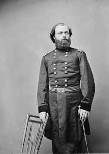 General Quincy Adams Gillmore, US Army, between 1855 and 1865. Creator: Unknown
