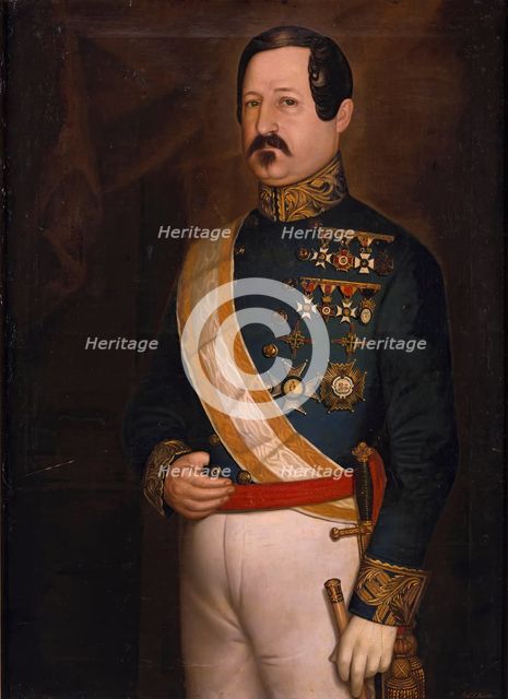 General Ramón Montero y Blandino, Governor General of the Philippines, c1855. Creator: Antonio Francisco Malantic y Arzeo.