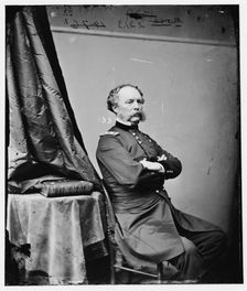 General Randolph B. Marcy, US Army, between 1860 and 1875. Creator: Unknown