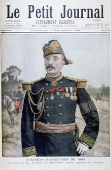 General Raoul le Mouton de Boisdeffre, French soldier, 1895. Artist: Henri Meyer