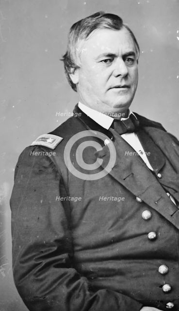 General Richard James Oglesby, between 1855 and 1865. Creator: Unknown.