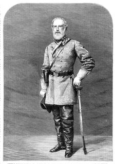General Robert Edmund Lee, Commander-In-Chief of the Army of the Confederate States of America, 1864 Creator: Unknown