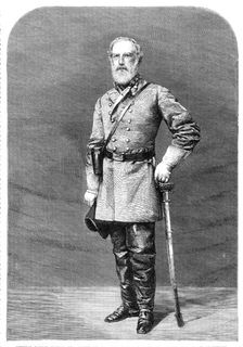 General Robert Edmund Lee, Commander-In-Chief of the Army of the Confederate States of America, 1864 Creator: Unknown