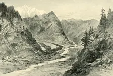 General Roberts's Force Advancing Up The Hazardarakht Defile to Shutargardan (1901). Creators: Neville Chamberlain, Wagner