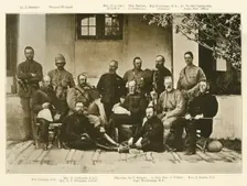 General Roberts's Staff, Kandahar Expedition c1880, (1901). Creator: Bourne & Shepherd