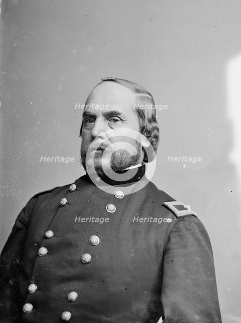 General Rufus Ingalls, US Army, between 1855 and 1865. Creator: Unknown.