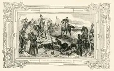 General Scott complimenting Col. Harney 1849. Creator: Unknown