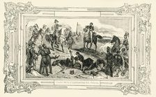 General Scott complimenting Col. Harney 1849. Creator: Unknown