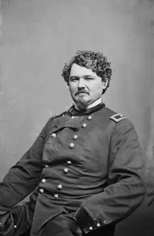 General Samuel Davis Sturgis, between 1855 and 1865. Creator: Unknown