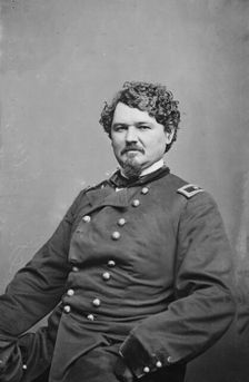 General Samuel Davis Sturgis, between 1855 and 1865. Creator: Unknown