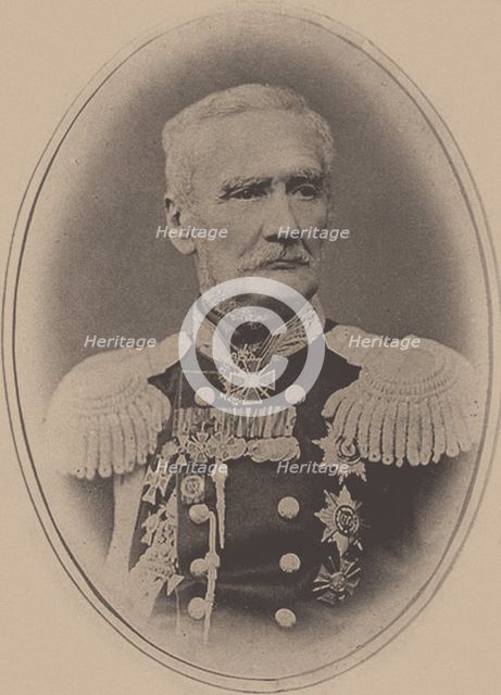 General Sergey Petrovich Buturlin (1803-1873), 1860s. Artist: Anonymous  