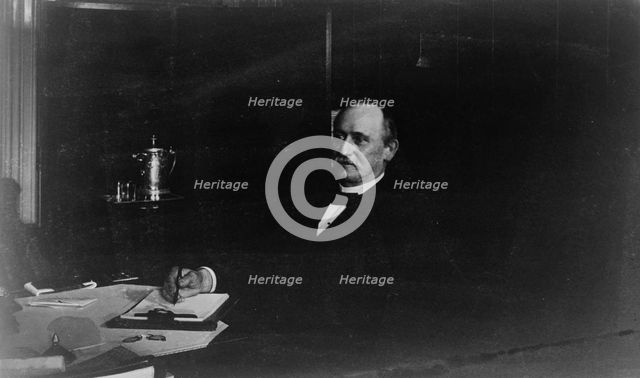 General Shelley, Auditor Navy, Treasury Department employee..., between 1884 and 1930. Creator: Frances Benjamin Johnston.