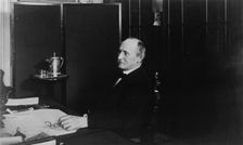 General Shelley, Treasury Department employee, half-length portrait..., between 1884 and 1930. Creator: Frances Benjamin Johnston