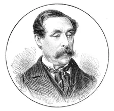 General Shute, M.P. for Brighton, 1874. Creator: Unknown