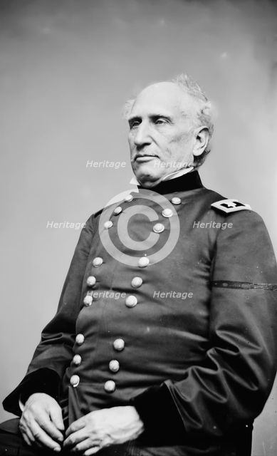 General Silas Casey, between 1855 and 1865. Creator: Unknown.