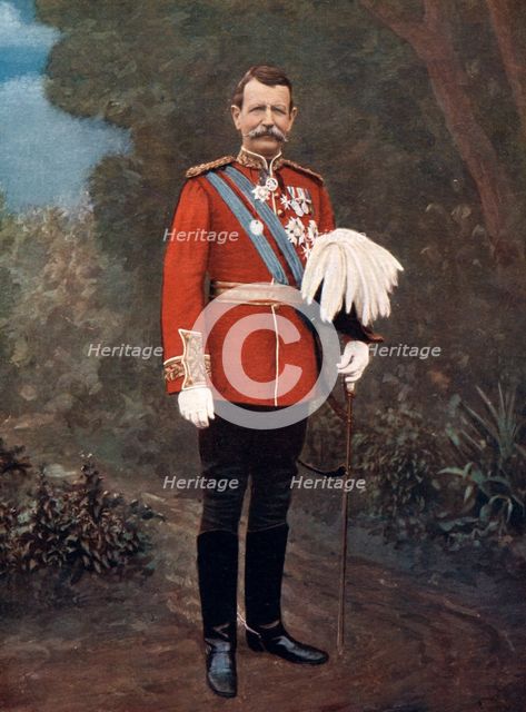 General Sir Charles Warren, British soldier, 1902.Artist: Elliott & Fry