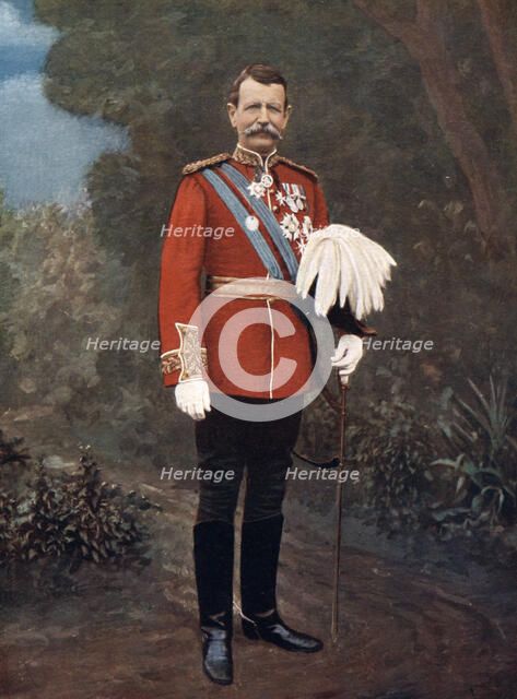 General Sir Charles Warren, British soldier, 1902.Artist: Elliott & Fry