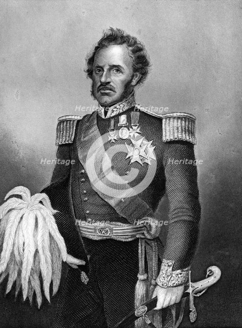 General Sir De Lacey Evans, British soldier, 1857. Artist: DJ Pound