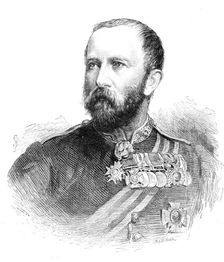 General Sir Evelyn Wood, K.C.B., commanding in the Transvaal War, 1881. Creator: R&E Taylor