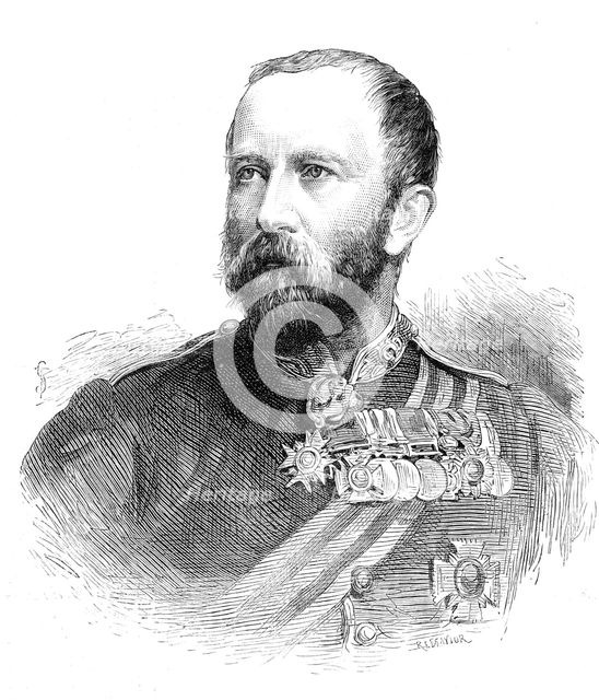 General Sir Evelyn Wood, K.C.B., commanding in the Transvaal War, 1881. Creator: R&E Taylor.