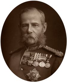 General Sir Frederick Sleigh Roberts, 1882.Artist: Lock & Whitfield