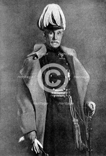 General Sir Horace Lockwood Smith-Dorrien, British soldier, First World War, 1914.Artist: John Saint-Helier Lander