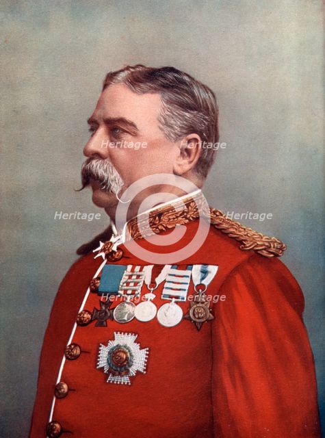 General Sir Hugh Gough, Keeper of the Jewels, Tower of London, 1902.Artist: Elliott & Fry