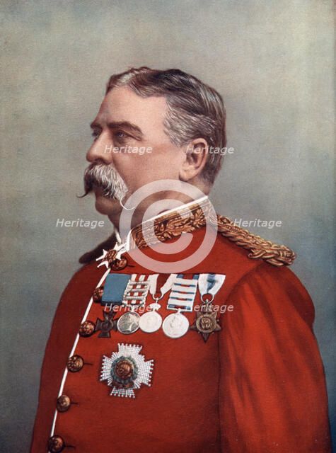 General Sir Hugh Gough, Keeper of the Jewels, Tower of London, 1902.Artist: Elliott & Fry