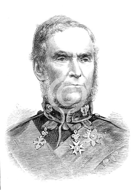 General Sir R. Dacres, R.A., G.C.B., the new Constable of the Tower, 1881. Creator: Unknown.