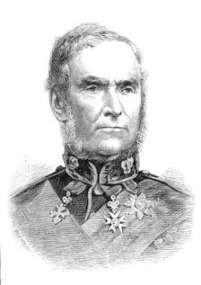 General Sir R. Dacres, R.A., G.C.B., the new Constable of the Tower, 1881. Creator: Unknown