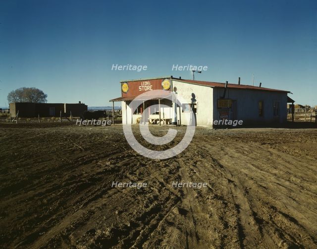 General store, near Questa, Taos County, New Mexico, 1943. Creator: John Collier.