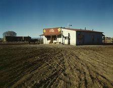 General store, near Questa, Taos County, New Mexico, 1943. Creator: John Collier