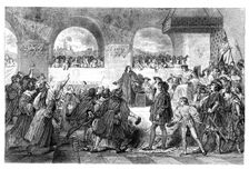 General States held in Tours before King Louis XII, May 14, 1506, engraving from 1853