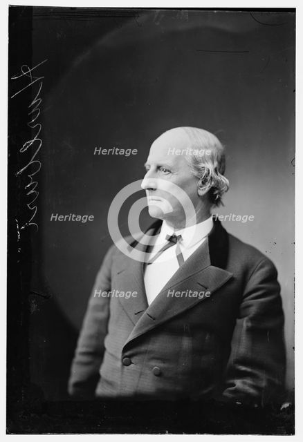General Stephen Augustus Hurlbert (not in uniform), between 1870 and 1880. Creator: Unknown.