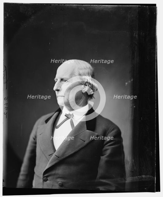 General Stephen Augustus Hurlbert, between 1870 and 1880. Creator: Unknown.