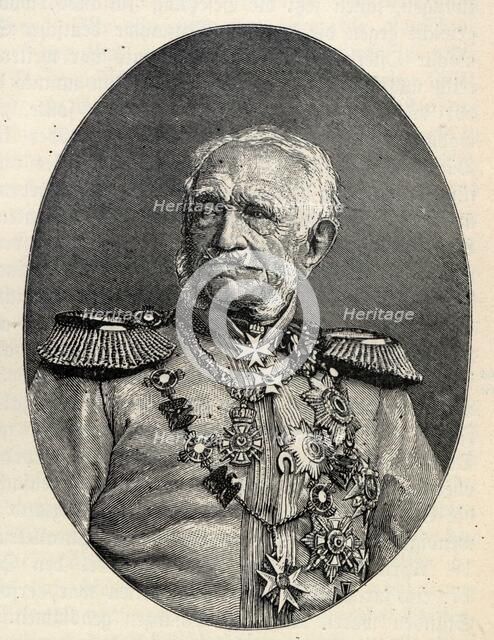 Generalfeldmarschall Friedrich Graf von Wrangel (1784-1877). Creator: Anonymous.